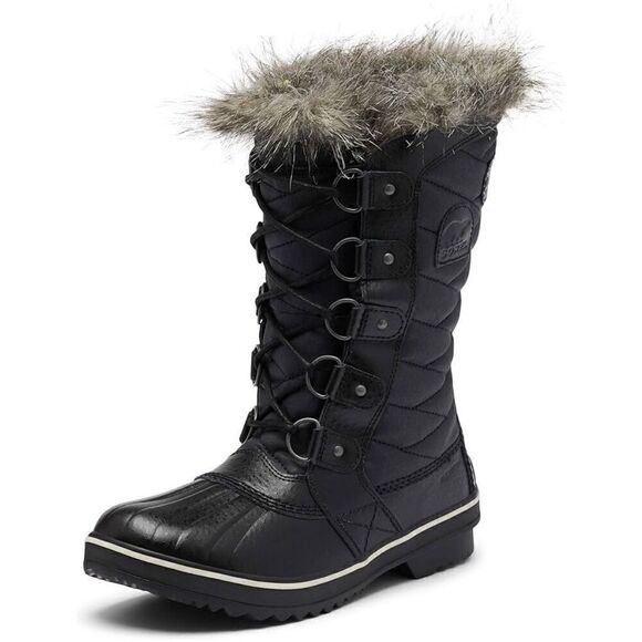 Sorel Tofino II Insulated & Waterproof boots in Black, Stone NWOB  6 1/2 - Picture 1 of 9